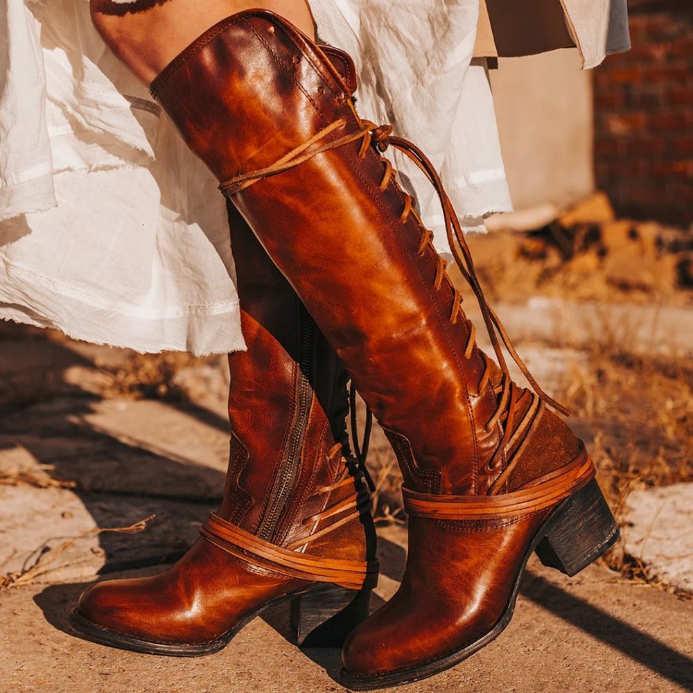 FREEBIRD by Steven COAL COGNAC SIZE 11